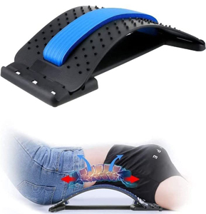 Back Support Back Stretcher, Spinal Curve Back Relaxation Device multi Levels Adjustment